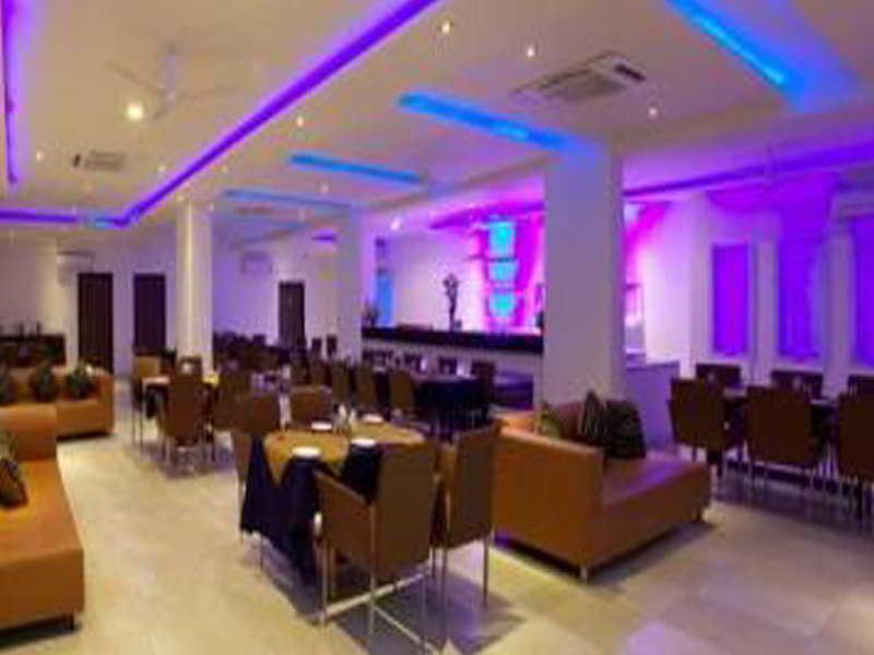 Hotel Mandakini Jaya International Haidarábád Étterem fotó